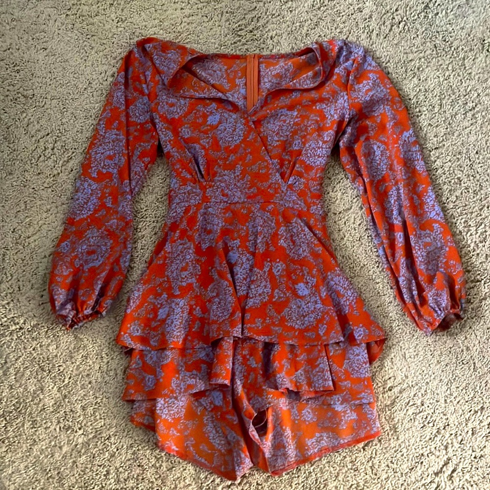 Super flattering boho romper